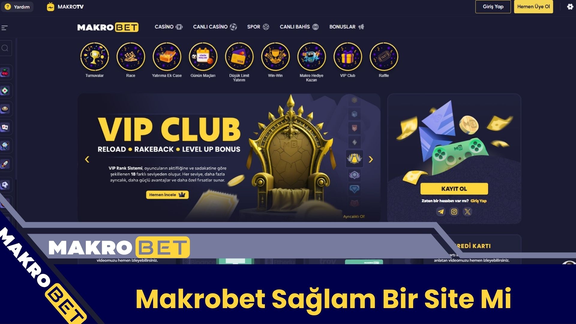 Makrobet Sağlam Bir Site Mi