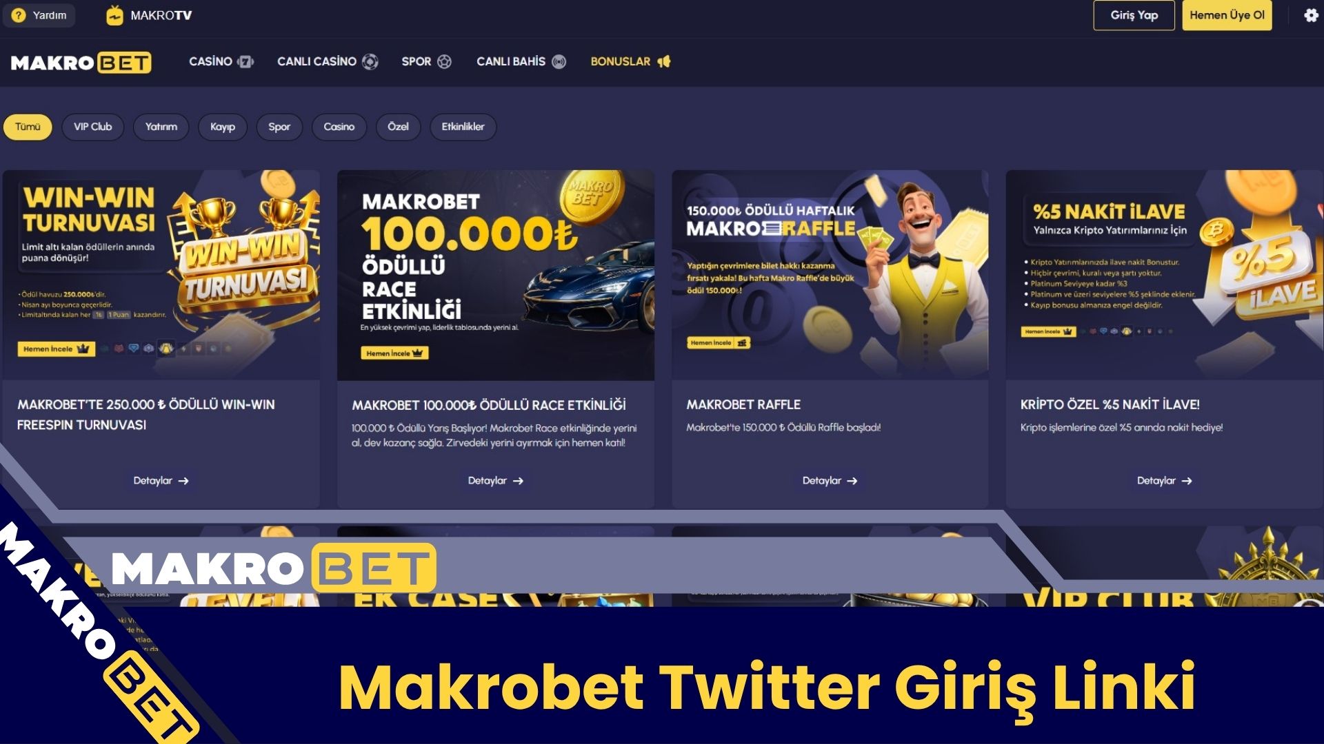 Makrobet Twitter Giriş Linki